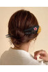 Painted Wooden Hair Stick